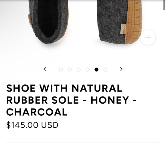 Glerups Rubber Sole Slipper - Picture 10 of 11